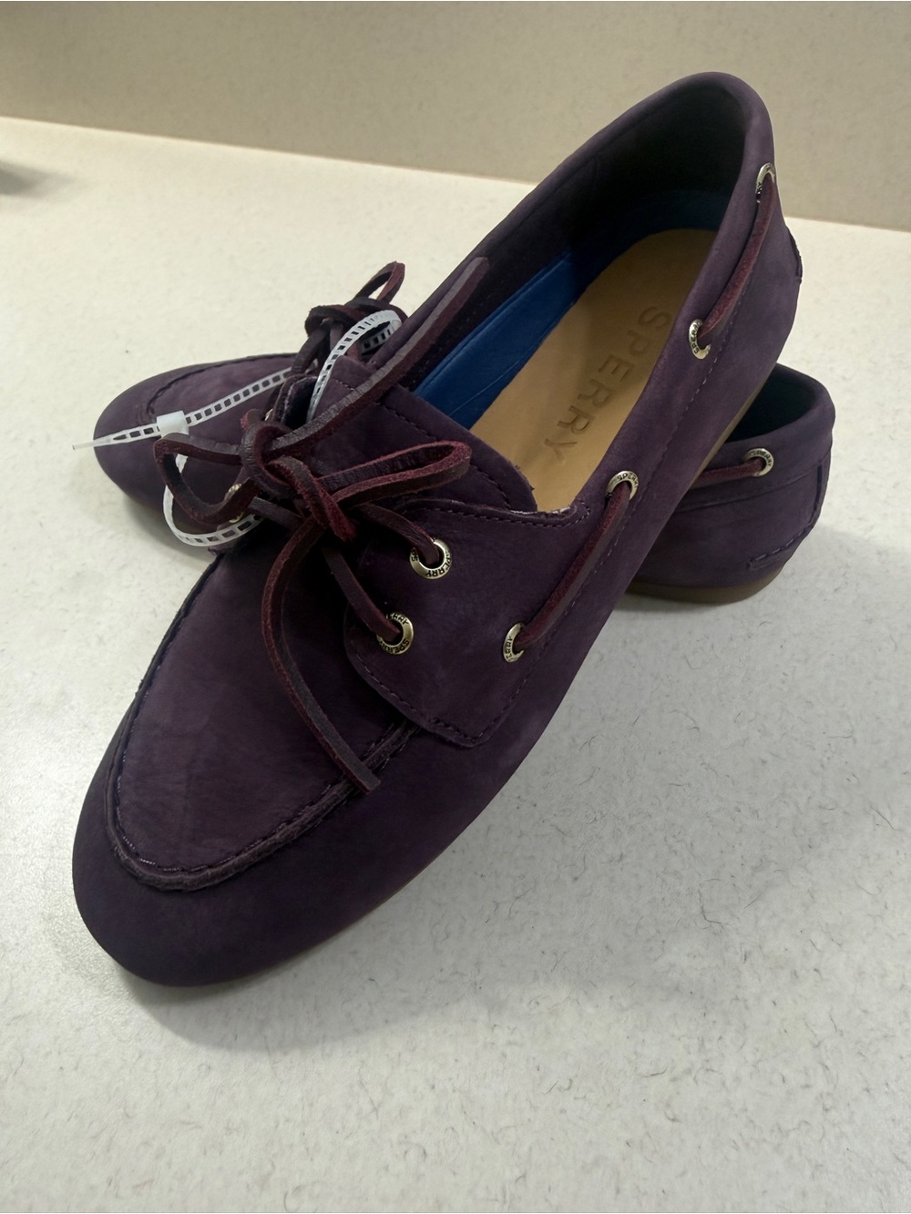 Sperry women’s Plum Suede Boat Shoes
*Brand new without box*